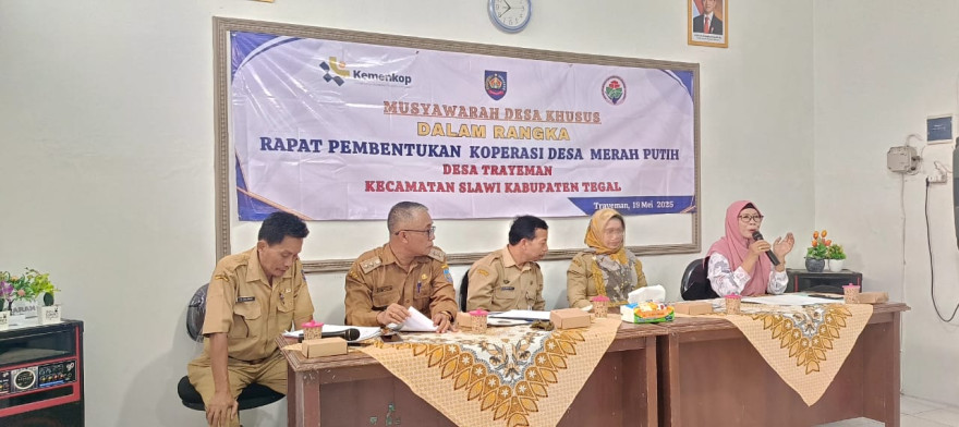 Pembentukan Koperasi Desa Merah Putih 